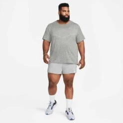 Nike Men's Rise 365 Short Sleeve Top - Smoke Grey -Daily Flex Shop CZ9184 084 PHSYM012 1