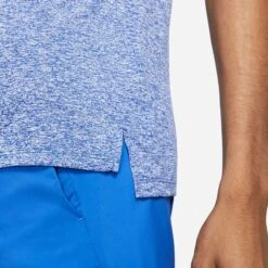 Men's Nike Dri-FIT Rise 365 Short Sleeve Running Top - Game Royal/Heather/Reflective Silver -Daily Flex Shop CZ9184 482 PHSYM002 JPG HEI 875 WID 875 1