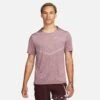 Nike Men's DriFit Rise 365 Short Sleeve - Dark Beetroot 2 Nike Men's DriFit Rise 365 Short Sleeve - Dark Beetroot -Daily Flex Shop CZ9184 638 PHSFM001