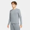 Men's Nike Dri-FIT Miler Long Sleeve Running Top - Smoke Grey/Reflective Silver 2 Men's Nike Dri-FIT Miler Long Sleeve Running Top - Smoke Grey/Reflective Silver -Daily Flex Shop DD4576 084 PHSFM001 2000