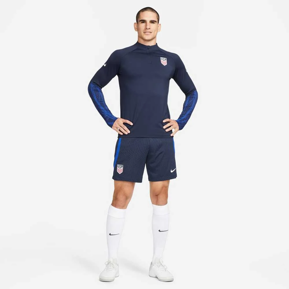 Men's Nike USA Dri-FIT Strike Short - Obsidian/Bright Blue 3 Men's Nike USA Dri-FIT Strike Short - Obsidian/Bright Blue