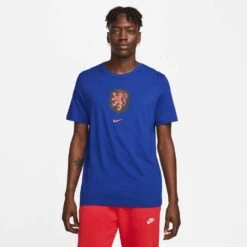 Nike Netherlands KNVB Crest WC22 Tee - Deep Royal Blue -Daily Flex Shop DH7597 455 PHSFM001 2000