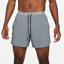 Nike Men's Stride 5in Brief-Lined Short - Smoke Grey