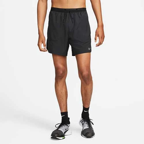 Men's Nike Dri-FIT Stride 2in1 7in Short - Black 4 Men's Nike Dri-FIT Stride 2in1 7in Short - Black - Image 2