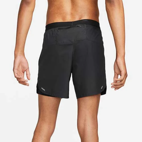Men's Nike Dri-FIT Stride 2in1 7in Short - Black 5 Men's Nike Dri-FIT Stride 2in1 7in Short - Black - Image 3