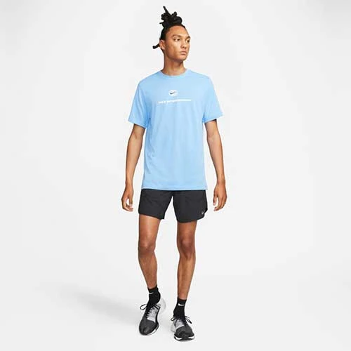 Men's Nike Dri-FIT Stride 2in1 7in Short - Black 8 Men's Nike Dri-FIT Stride 2in1 7in Short - Black - Image 6