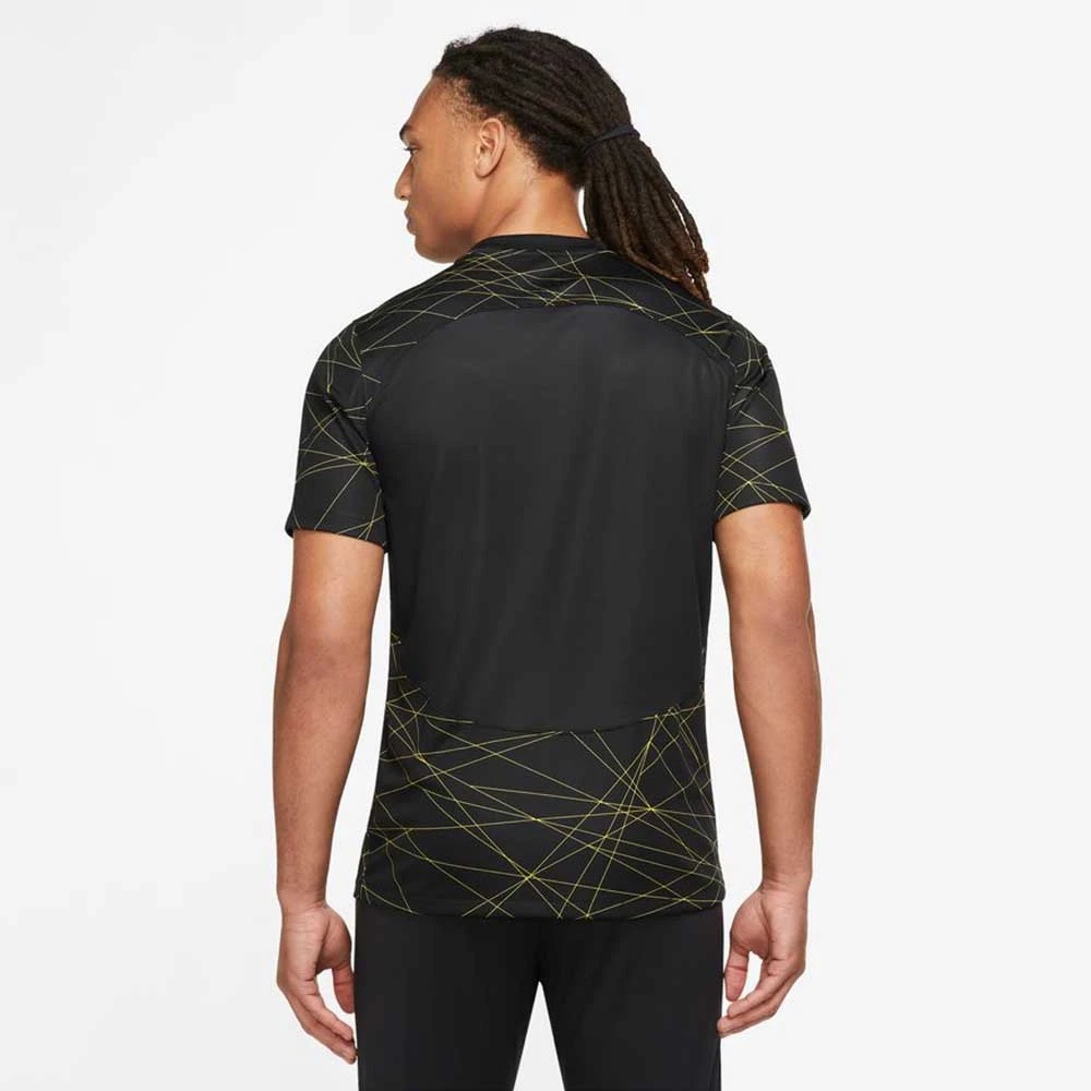 Nike Men's Paris Saint-Germain 2023/24 Stadium Fourth Jersey - Black/Tour Yellow 5 Nike Men's Paris Saint-Germain 2023/24 Stadium Fourth Jersey - Black/Tour Yellow - Image 3