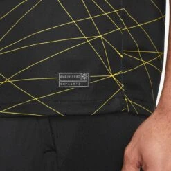 Nike Men's Paris Saint-Germain 2023/24 Stadium Fourth Jersey - Black/Tour Yellow 14 Nike Men's Paris Saint-Germain 2023/24 Stadium Fourth Jersey - Black/Tour Yellow -Daily Flex Shop DR3969 011 PHSYM001