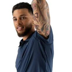 Men's UPF Ice Polo - Dress Blues -Daily Flex Shop DSC00212 5000x 09cb6d20 60eb 49f6 a629 50fe10a6274f