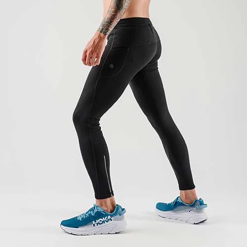 Men's Pocket Tightz Fleece - Black 7 Men's Pocket Tightz Fleece - Black - Image 5