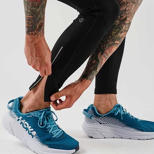 Men's Pocket Tightz Fleece - Black 9 Men's Pocket Tightz Fleece - Black - Image 7