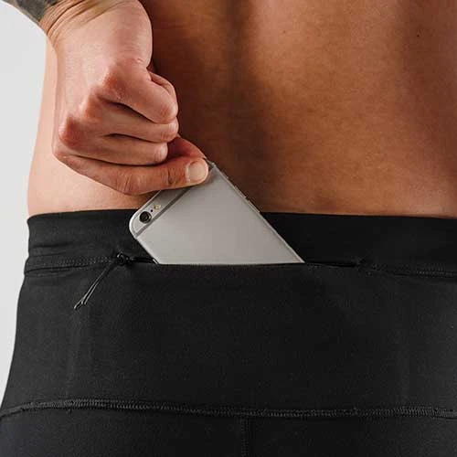 Men's Pocket Tightz Fleece - Black 11 Men's Pocket Tightz Fleece - Black - Image 9