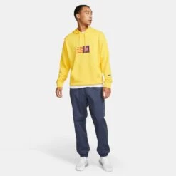Nike Men's FC Barcelona Club Hoodie -Amarillo/Deep Royal Blue -Daily Flex Shop DX4755 728 PHSYM006 1