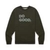 Cotopaxi Men's Do Good Organic Crew Sweatshirt - Woods -Daily Flex Shop F23 M Do Good Organic Crew Sweatshirt Woods F