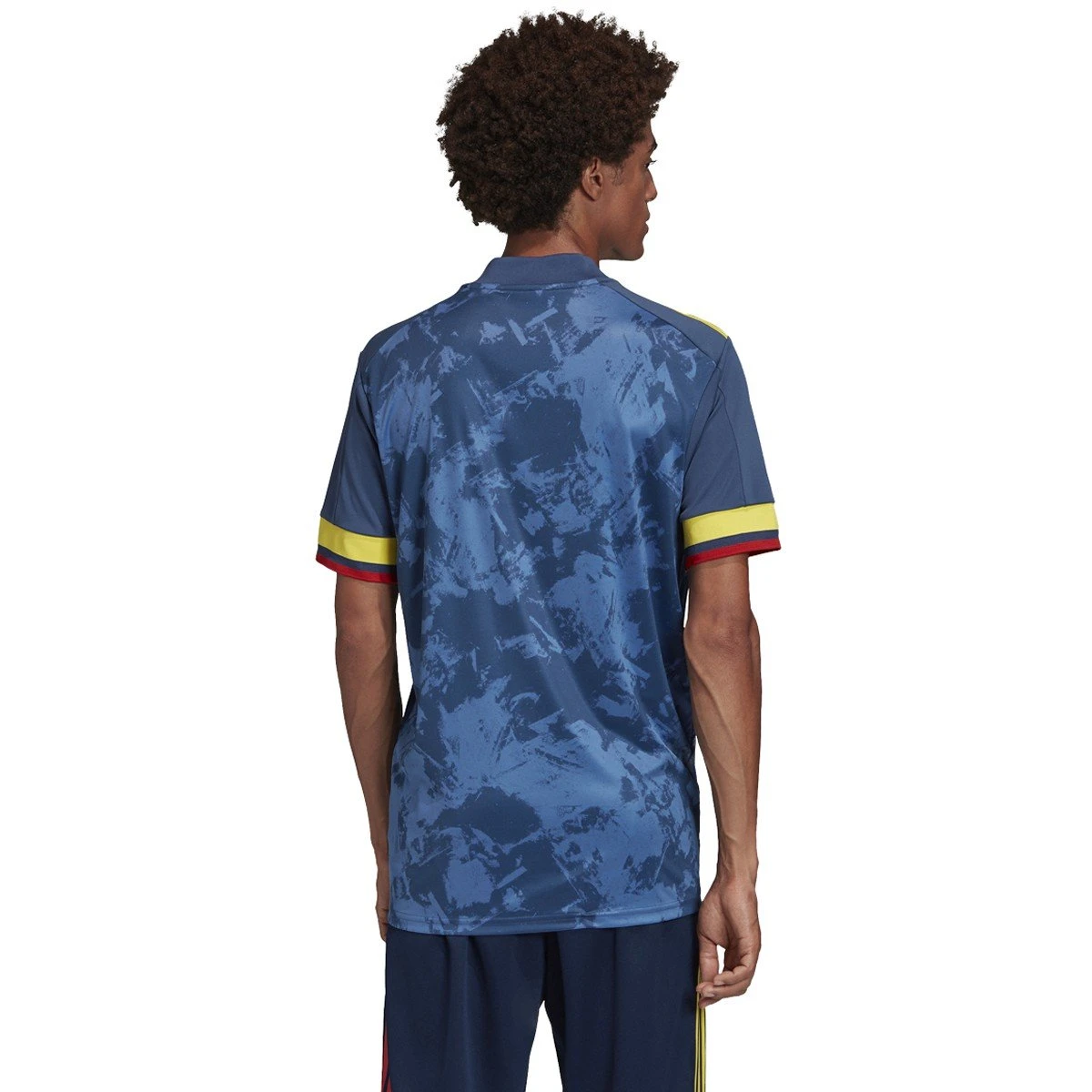 ADIDAS Columbia 2020/21 Away Jersey - Night Marine 4 ADIDAS Columbia 2020/21 Away Jersey - Night Marine - Image 2