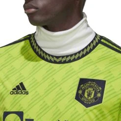 ADIDAS Men's 22/23 Manchester United 3rd Jersey - Semi Solar Slime -Daily Flex Shop HE2981 04