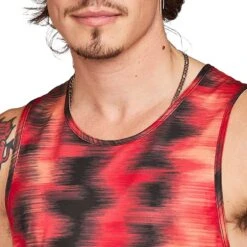 Men's Run All Day Tank - Sunset Abstract -Daily Flex Shop Hzd0MhKI