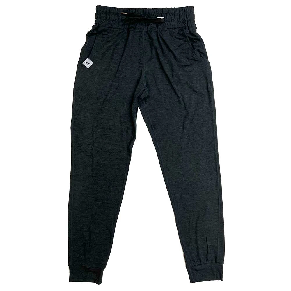 Men's Performance Tech Jogger - Black/Black Woven Gazelle Patch 3 Men's Performance Tech Jogger - Black/Black Woven Gazelle Patch