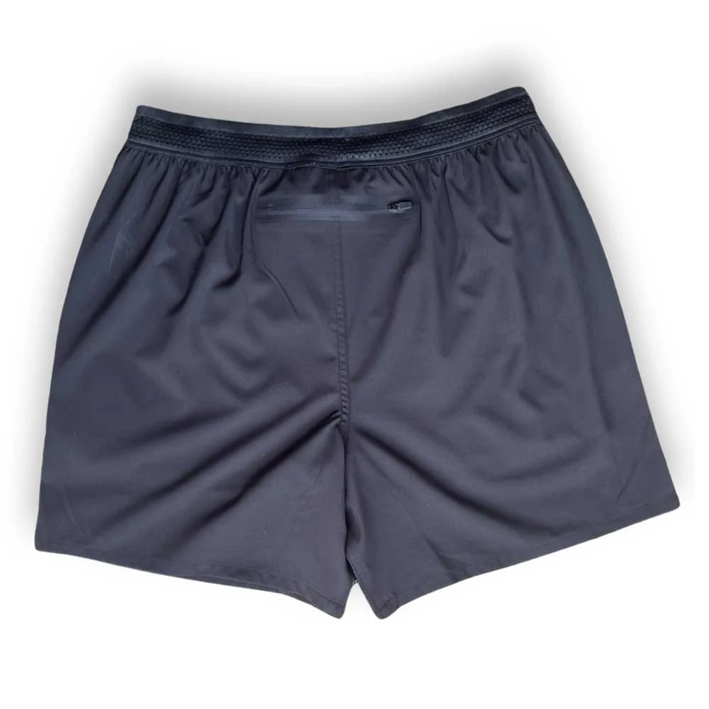 Men's Utility Tech 7" Run Short 2-in-1 - Black/Black Woven Gazelle Patch 4 Men's Utility Tech 7" Run Short 2-in-1 - Black/Black Woven Gazelle Patch - Image 2