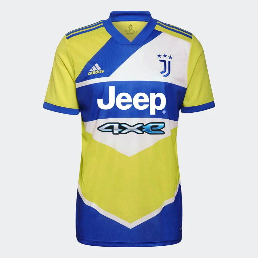 ADIDAS Juventes 21/22 3rd Jersey - Shock Yellow/Hi Res Blue 3 ADIDAS Juventes 21/22 3rd Jersey - Shock Yellow/Hi Res Blue