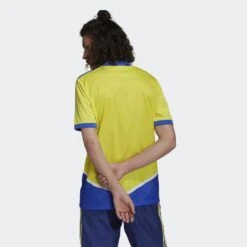 ADIDAS Juventes 21/22 3rd Jersey - Shock Yellow/Hi Res Blue 15 ADIDAS Juventes 21/22 3rd Jersey - Shock Yellow/Hi Res Blue -Daily Flex Shop Juventus 21 22 Third Jersey Yellow GS1439 23 hover model