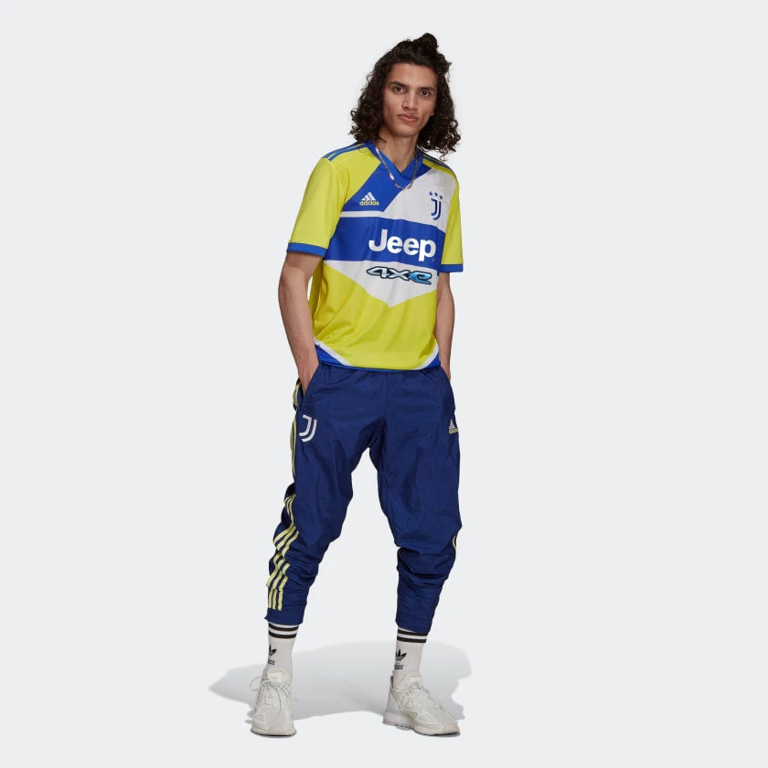 ADIDAS Juventes 21/22 3rd Jersey - Shock Yellow/Hi Res Blue 11 ADIDAS Juventes 21/22 3rd Jersey - Shock Yellow/Hi Res Blue - Image 9