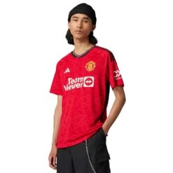 ADIDAS Men's MUFC Home Jersey - Tmcord 10 ADIDAS Men's MUFC Home Jersey - Tmcord -Daily Flex Shop Manchester United 23 24 Home Jersey Red IP1726 HM1