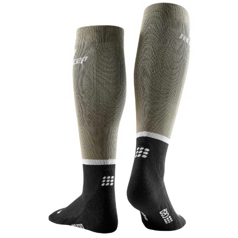 CEP Men's The Run Compression Socks 4.0 - Olive/Black 4 CEP Men's The Run Compression Socks 4.0 - Olive/Black - Image 2