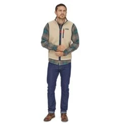 Patagonia Men's Retro Pile Vest - El Cap Khaki -Daily Flex Shop POS WBF19 22821 ELKH OM3