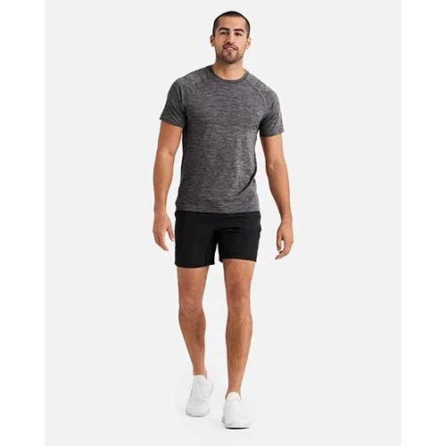 Men's Reign Tech Short Sleeve Shirt - Asphalt Heather 5 Men's Reign Tech Short Sleeve Shirt - Asphalt Heather - Image 3