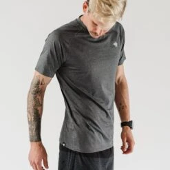 Men's EZ Tee Perf Short Sleeve Top - Charcoal -Daily Flex Shop RM158 10 3 1