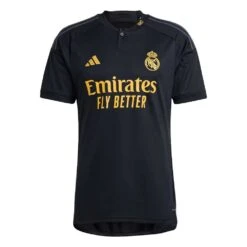 ADIDAS Men's REAL Madrid 3rd Jersey - Black