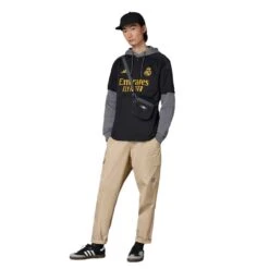 ADIDAS Men's REAL Madrid 3rd Jersey - Black -Daily Flex Shop Real Madrid 23 24 Third Jersey Black IN9846 HM5