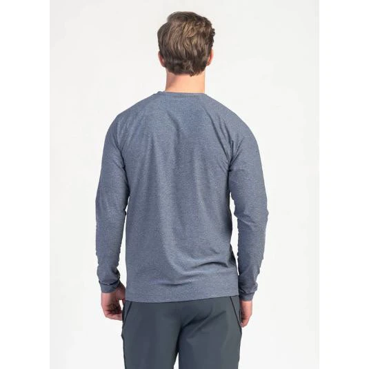 Men's Reign Long Sleeve Top - Light Grey Heather 4 Men's Reign Long Sleeve Top - Light Grey Heather - Image 2