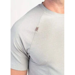 Men's Reign Short Sleeve Shirt - Light Gray Heather 10 Men's Reign Short Sleeve Shirt - Light Gray Heather -Daily Flex Shop Reign SS Lt Gry Heather 4