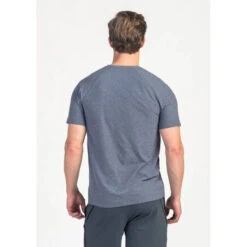 Men's Reign Short Sleeve Shirt - Midnight Heather -Daily Flex Shop Reign SS mid heather 3