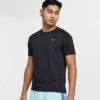 Saucony Men's Stopwatch Short Sleeve - Black -Daily Flex Shop SAM800278 BK 1