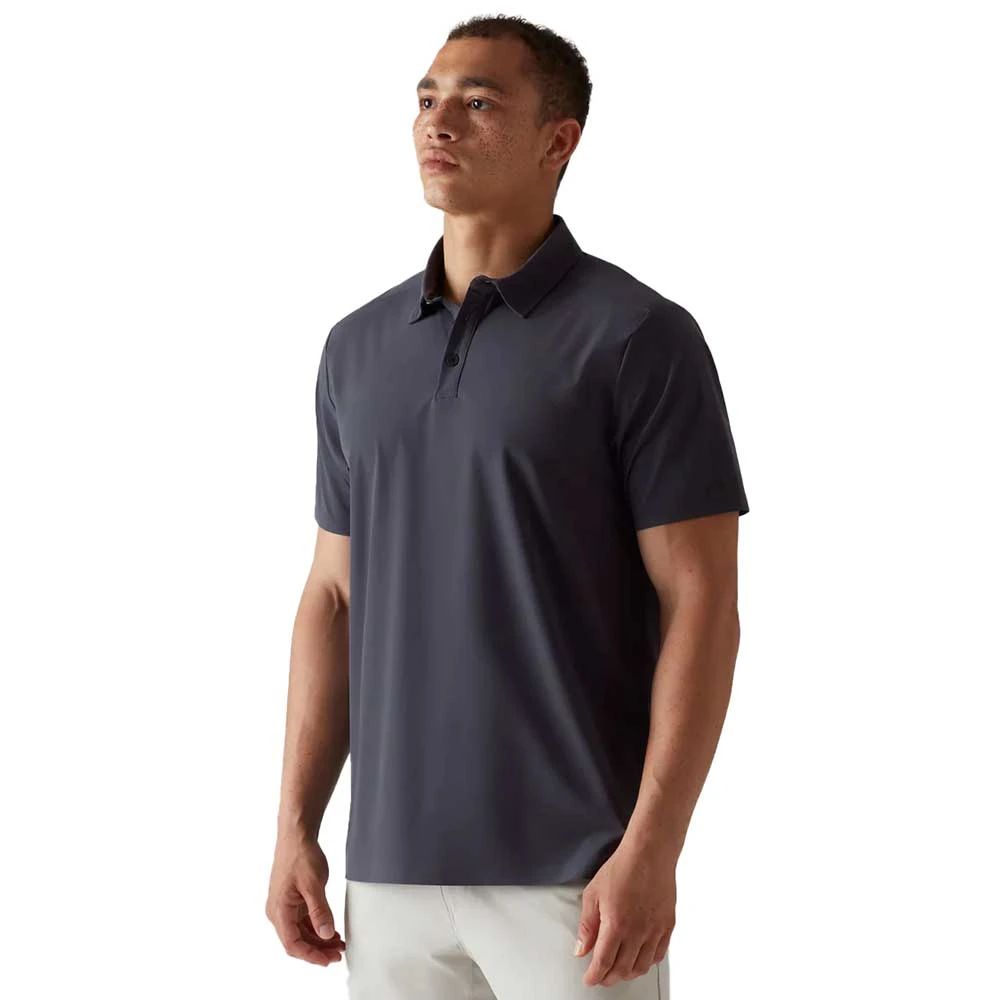 Men's Tech Polo - New York Gray 6 Men's Tech Polo - New York Gray - Image 4