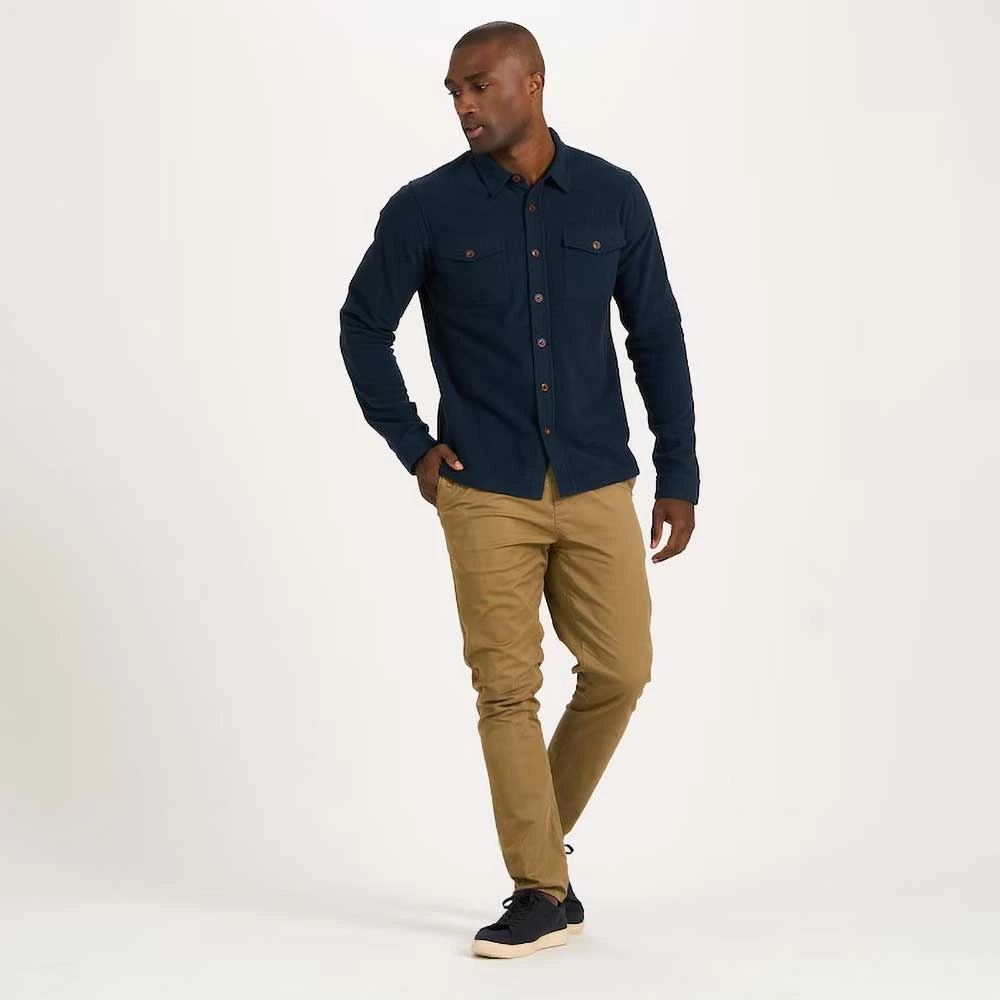 Vuori Men's Aspen Shirt Jacket - Ink 7 Vuori Men's Aspen Shirt Jacket - Ink - Image 5