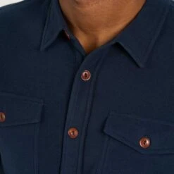 Vuori Men's Aspen Shirt Jacket - Ink 13 Vuori Men's Aspen Shirt Jacket - Ink -Daily Flex Shop V237INK 6 93ac7516 b37f 4213 aceb 99a06d9a1376 1200x crop center jpg