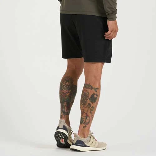 Vuori Men's Ponto Short - Black Heather 6 Vuori Men's Ponto Short - Black Heather - Image 4