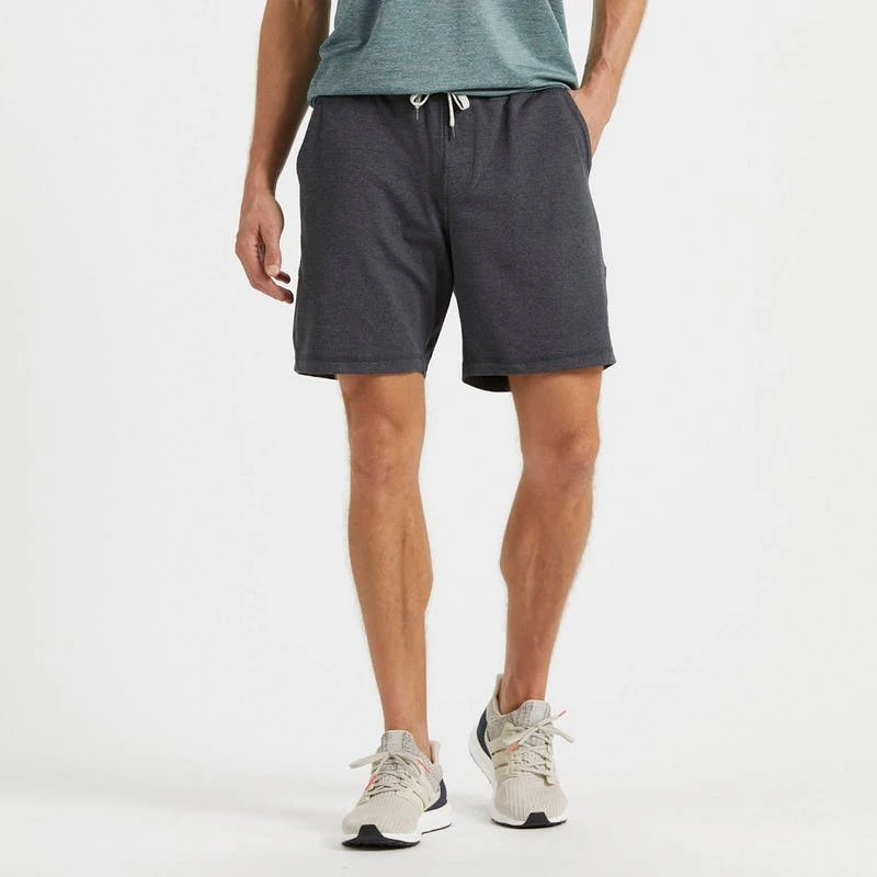 Vuori Men's Ponto Short - Charcoal Heather 4 Vuori Men's Ponto Short - Charcoal Heather - Image 2