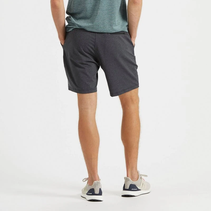 Vuori Men's Ponto Short - Charcoal Heather 6 Vuori Men's Ponto Short - Charcoal Heather - Image 4