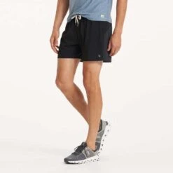 Vuori Men's Course Run Short - Black -Daily Flex Shop V376BLK 1685a 1200x crop center jpg