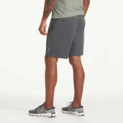 Vuori Men's Sunday Performance Short - Charcoal Heather -Daily Flex Shop V381HCC 0698 1200x crop center jpg