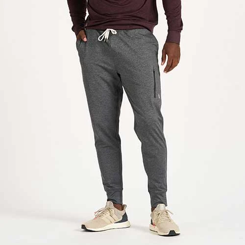 Vuori Men's Sunday Performance Jogger - Charcoal Heather 4 Vuori Men's Sunday Performance Jogger - Charcoal Heather - Image 2