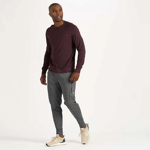 Vuori Men's Sunday Performance Jogger - Charcoal Heather 7 Vuori Men's Sunday Performance Jogger - Charcoal Heather - Image 5