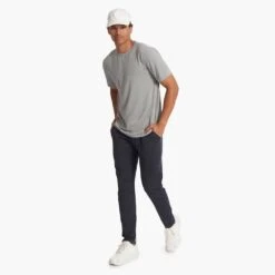 Vuori Men's Ponto Performance Pant - Midnight Heather -Daily Flex Shop V418HMD FA22 M ECOMM DETAIL 2910 1200x crop center jpg