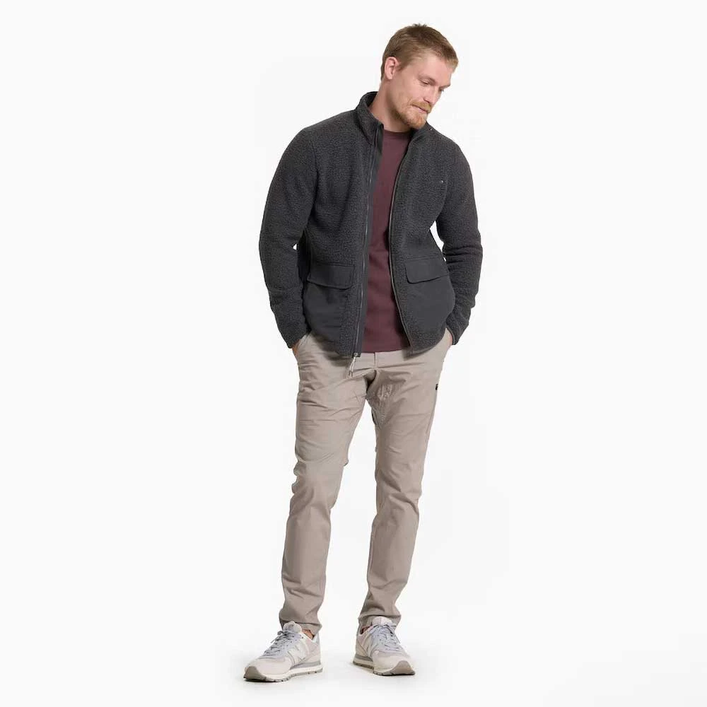 Vuori Men's Idyllwild Sherpa Jacket - Charcoal 8 Vuori Men's Idyllwild Sherpa Jacket - Charcoal - Image 6