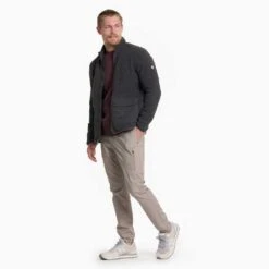 Vuori Men's Idyllwild Sherpa Jacket - Charcoal 16 Vuori Men's Idyllwild Sherpa Jacket - Charcoal -Daily Flex Shop V543CCL 0996 1200x crop center jpg
